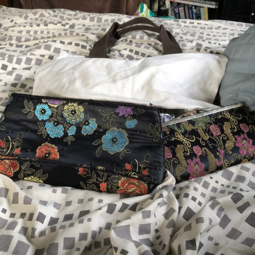 Small handbag with wallet